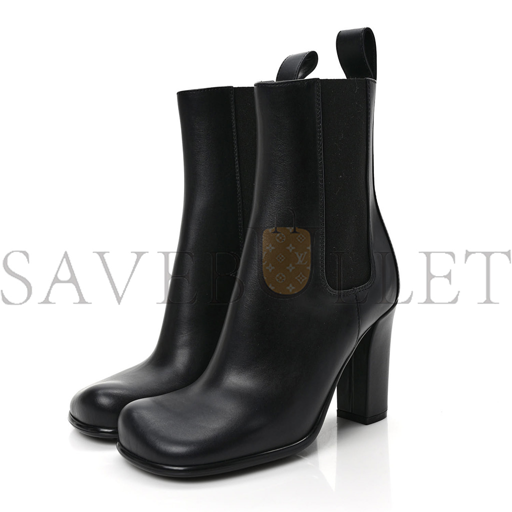 BOTTEGA VENETA CALFSKIN STORM BOOTS 36 BLACK