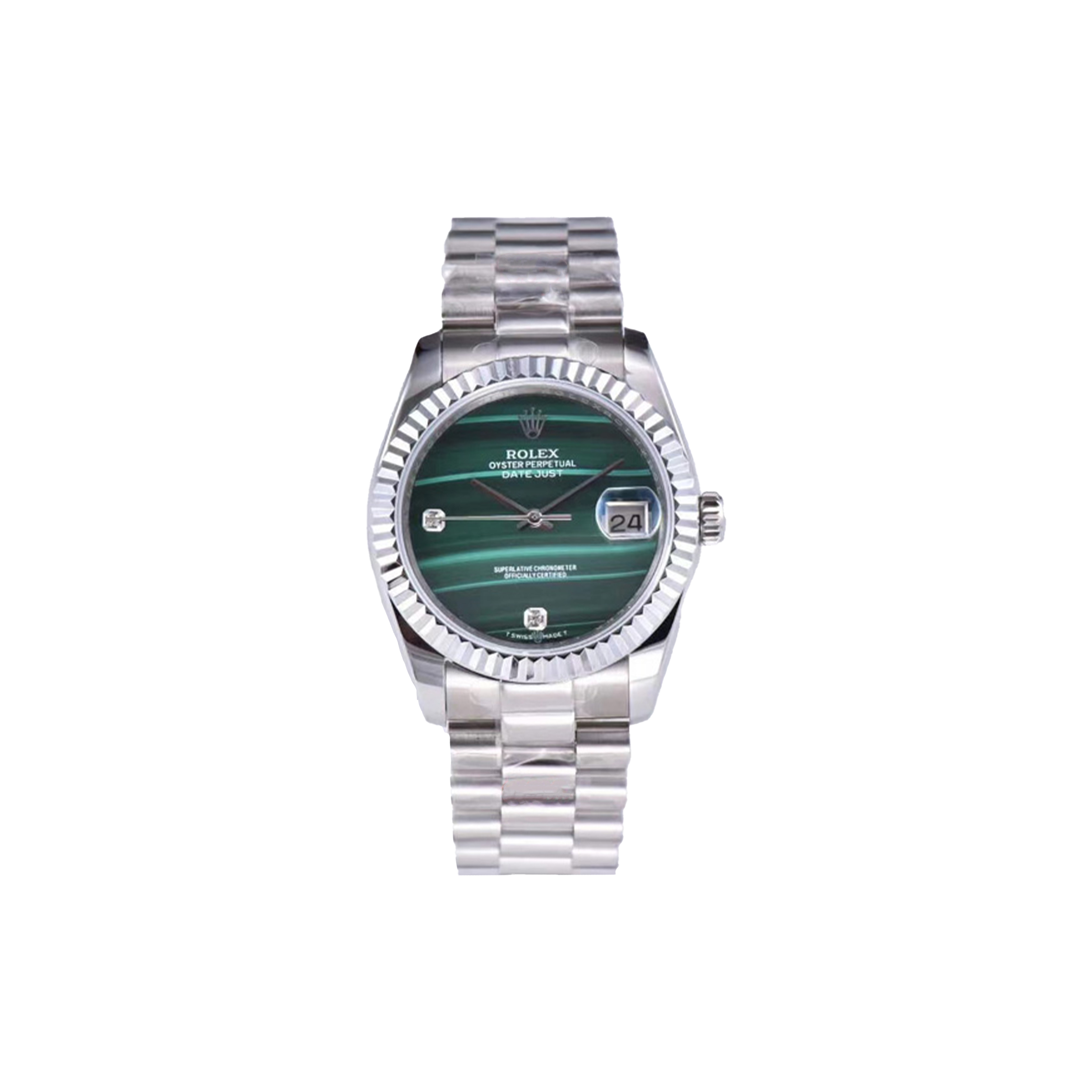 ROLEX DATEJUST MALACHITE DIAL 18238