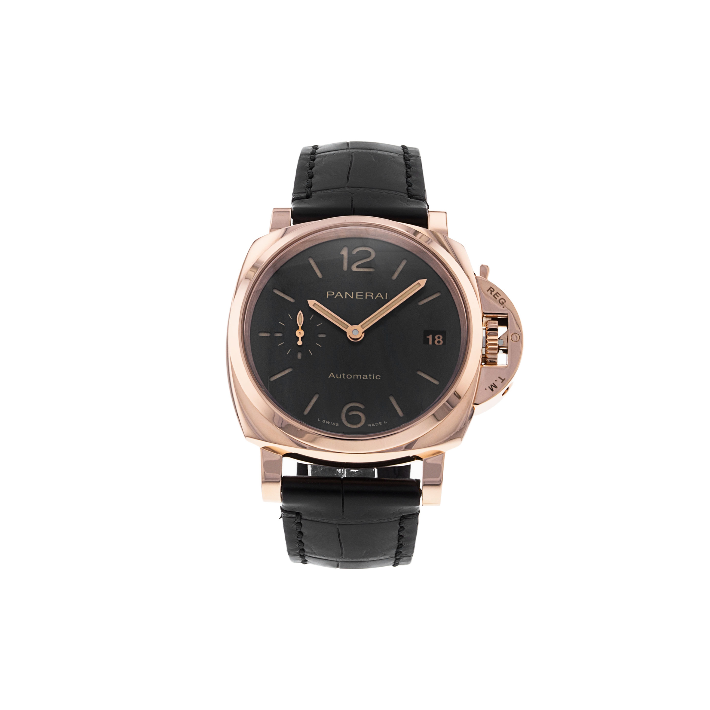 PANERAI LUMINOR DUE 3 JOURS AUTOMATIQUE 38 MM WATCH PAM908