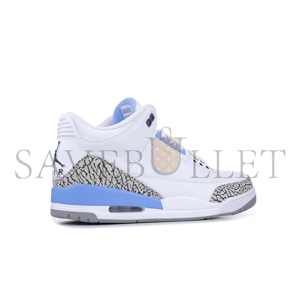 NIKE JORDAN 3 RETRO UNC PE S850-LN3