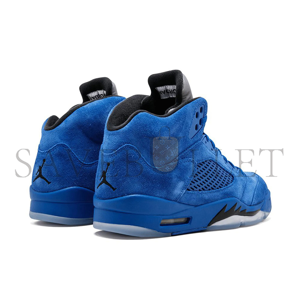 NIKE JORDAN 5 RETRO BLUE SUEDE 136027-401