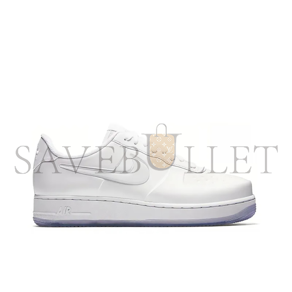 NIKE AIR FORCE 1 FOAMPOSITE PRO CUP TRIPLE WHITE AJ3664-100