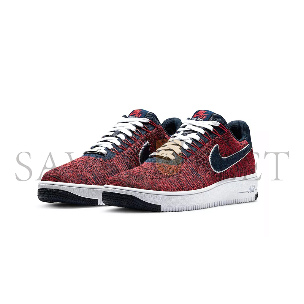 NIKE AIR FORCE 1 ULTRA FLYKNIT LOWRKK NEW ENGLAND PATRIOTS AH8425-600