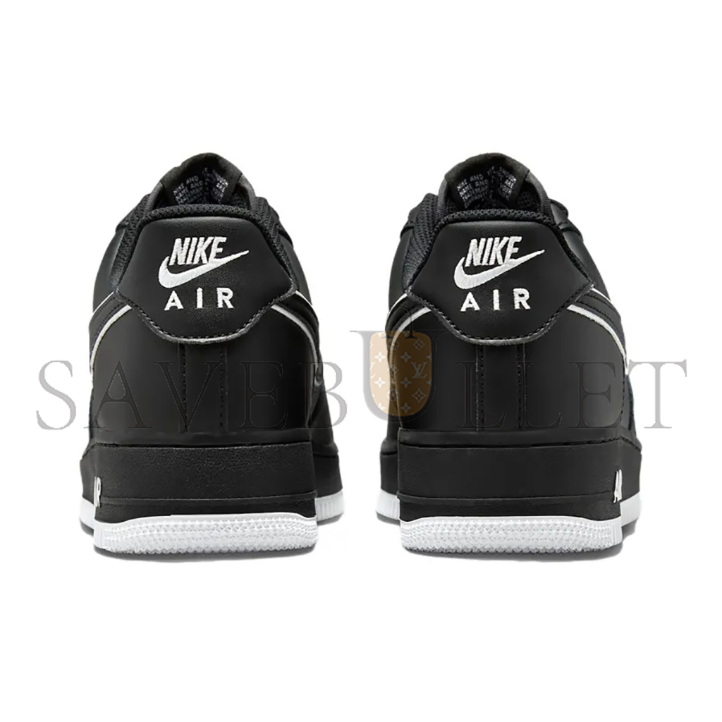 NIKE AIR FORCE 1 LOW'07 BLACK WHITE SOLE DV0788-002