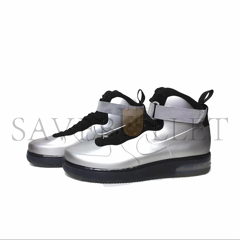 NIKE AIR FORCE 1 HIGH FOAMPOSITE SILVER 415419-002