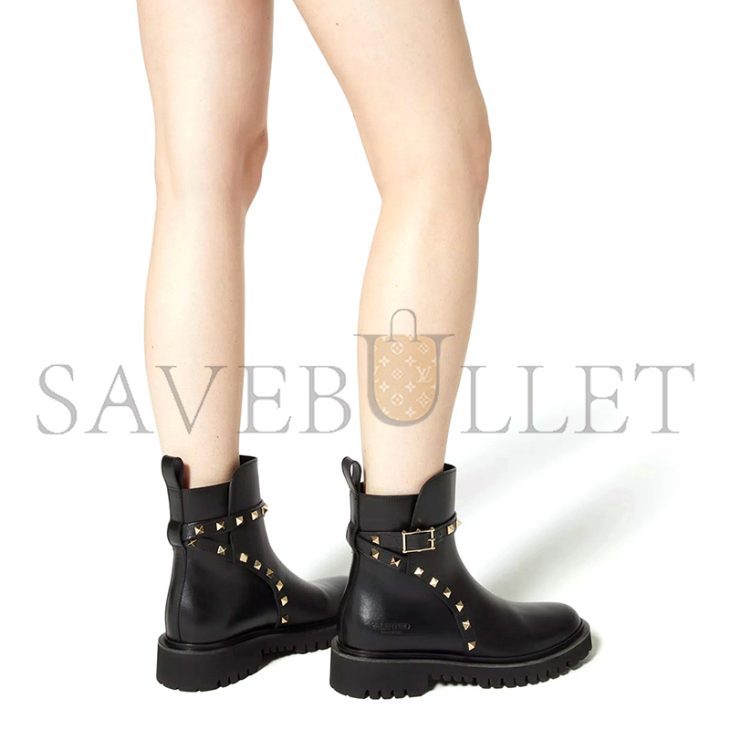 VALENTINO ROCKSTUD CALFSKIN ANKLE BOOT 40MM 3W0S0HY8AWE_0NO VALENTINO ROCKSTUD CALFSKIN ANKLE BOOT 40MM 3W0S0HY8AWE_0NO