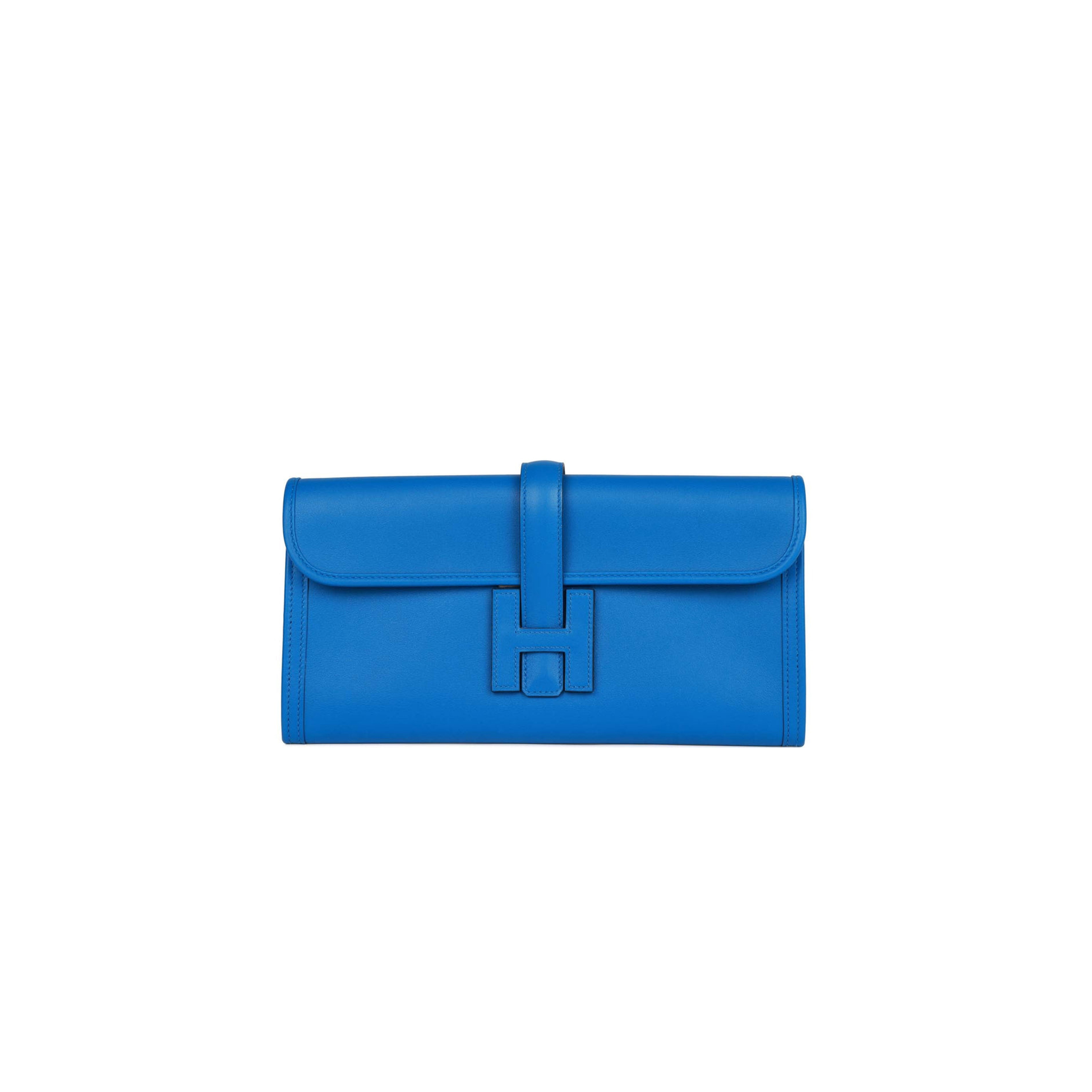 HERMES JIGE ELAN 29 BLEU ZELLIGE SWIFT (29cm)