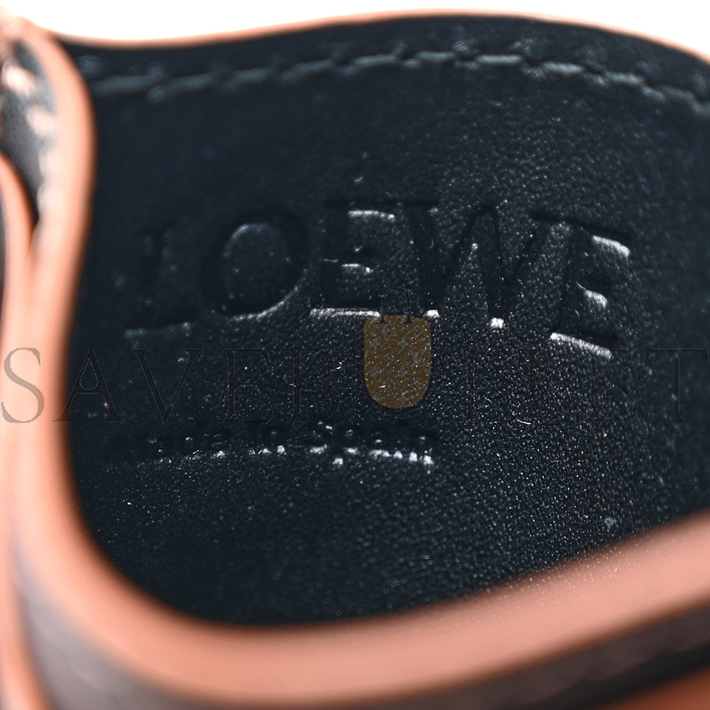 LOEWE CALFSKIN PUZZLE CARD HOLDER BLACK (4*3cm)