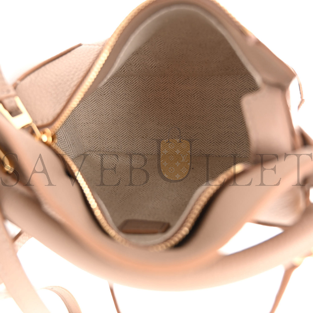 LOEWE CALFSKIN MINI PUZZLE EDGE BAG SAND (18*12.5*8cm)