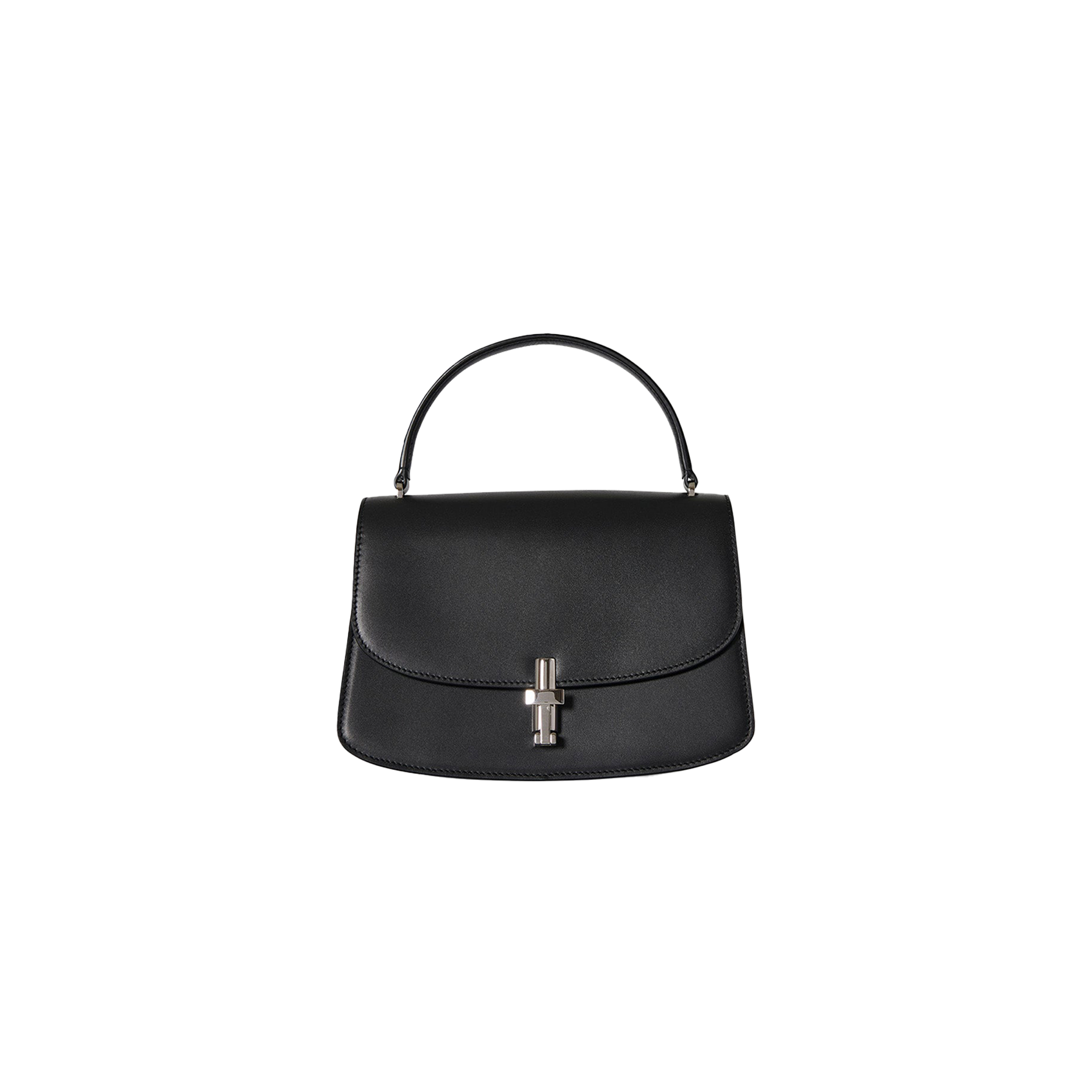 THE ROW SOFIA 8.75 BAG IN LEATHER BLACK W1442L60BLPL (22*15*9cm)