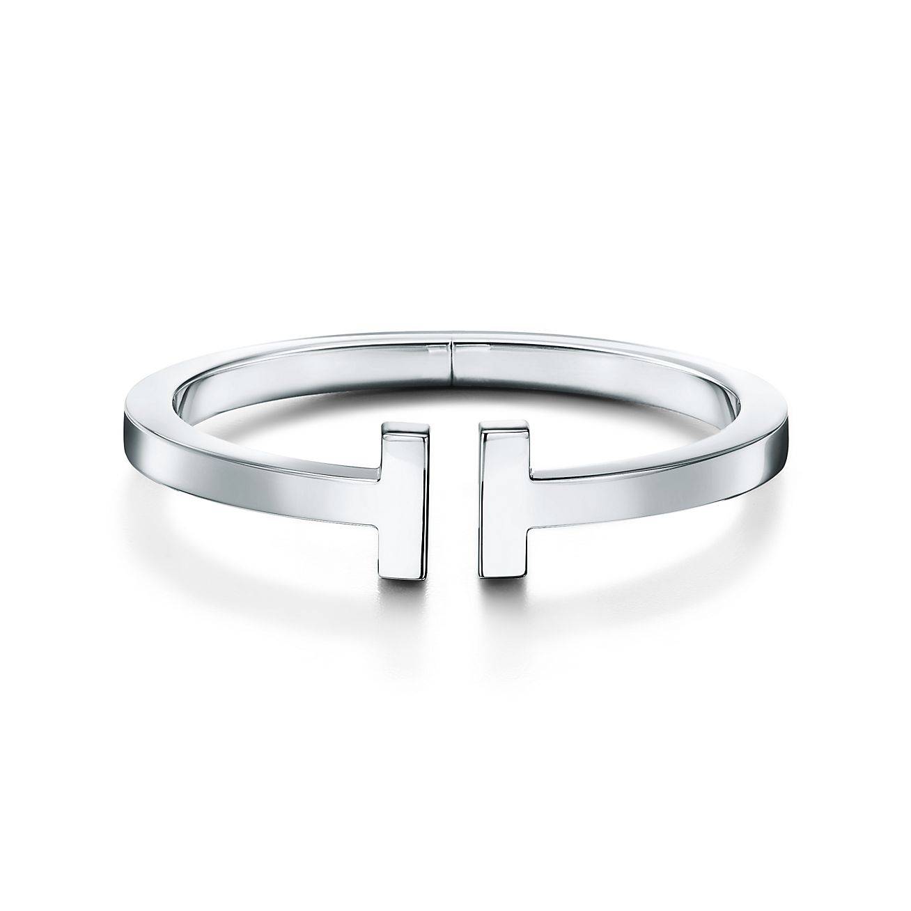 TIFFANY T SQUARE BRACELET IN STERLING SILVER